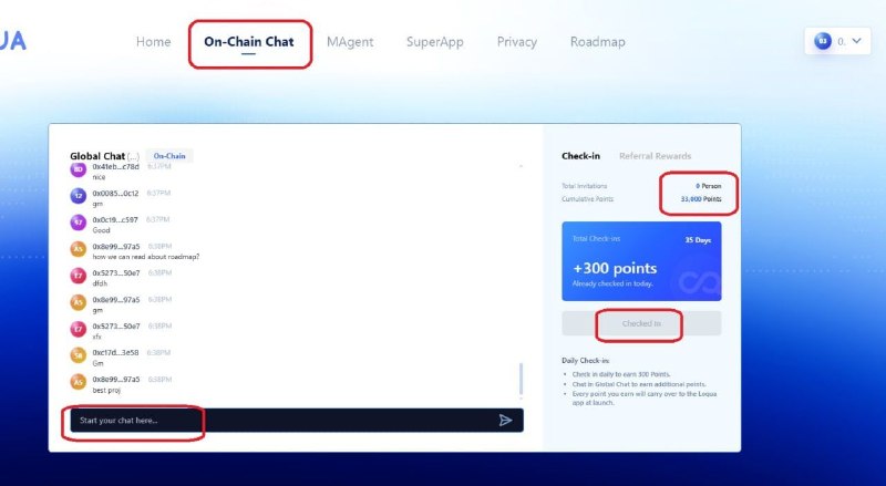 IRAN Airdrop: 🔥 ایردراپ #Loqua🎁 پوینت‌ها در نهایت به توکنش تبدیل خواهد شدلینک ثبت‌نام ایردراپ 👈 SignUp➖ با اکانت Google وارد بشید➖ قسم
