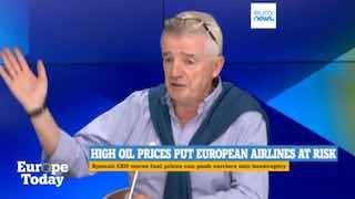 מנכ"ל Ryanair מייקל או'לירי מכנה את אורסולה פון דר ליין "חסרת תועלת":