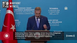 ️🇹🇷🇸🇦🇵🇰 השר הטורקי האקאן פידן על כינון הסכם מכה: