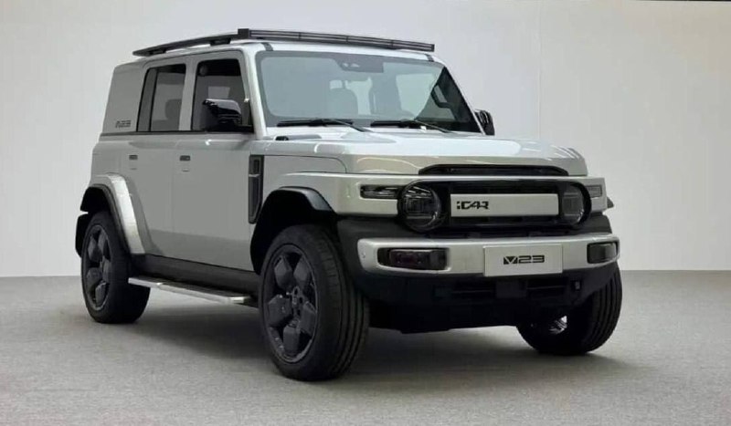 В Китае началось производство электромобилей Chery iCar V23 2