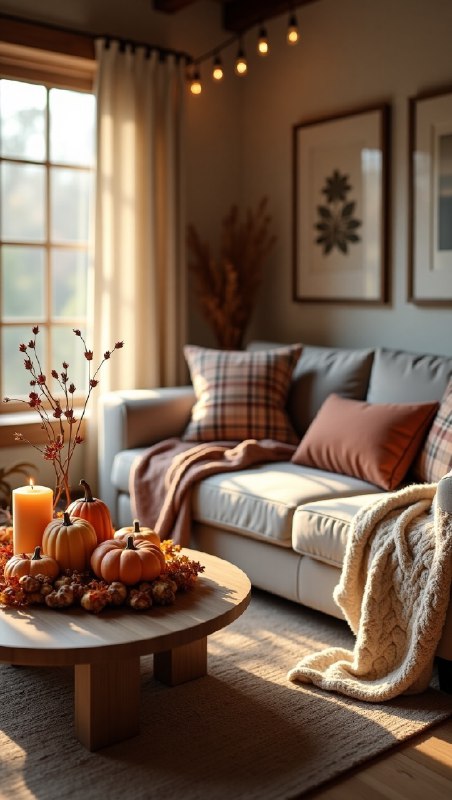 Fall Decor Ideas Autumn is finally here, and decorating your home can make this time of the year really special. Here is what you could do - Use na... - изображение 1 - decor, here, fall