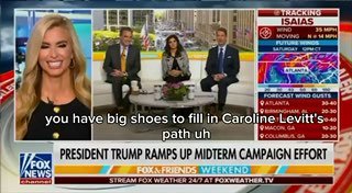 🇺🇸 Trump introduces the new spokesperson of the White House - 41 years old. Katie Zachariah will replace Caroline Levitt