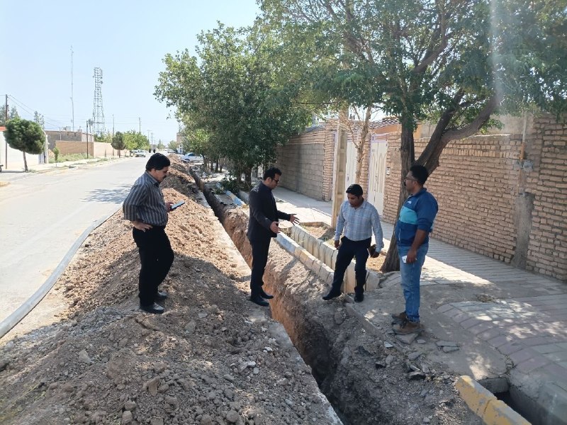 سنخواست زیبا #شهر_سنخواست: 🔸بازدید بخشدار جلگه سنخواست از روند عملیات اصلاح شبکه خیابان کشاورز شهر سنخواست✍روابط عمومی بخشداری جلگه سنخواستعضویت در