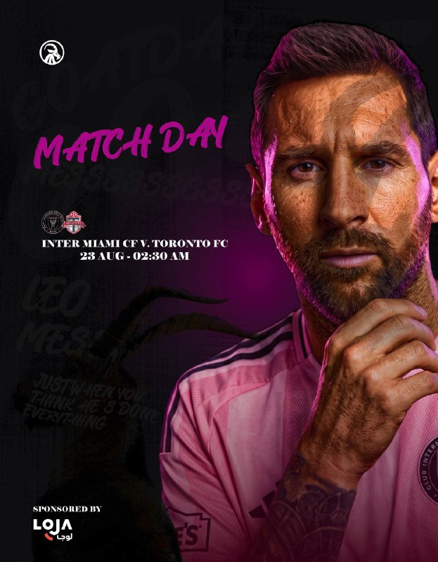 Leo Messi Lovers | آرژانتین: 👑 روز مسی ⚔️ اینترمیامی - تورنتو🏆 هفته ۲۱ ام MLS 📆 یکشنبه ۱ شهریور ۱۴۰۵ 🕰️ ساعت ۰۳:۰۰➣ @Leo_Lovers
