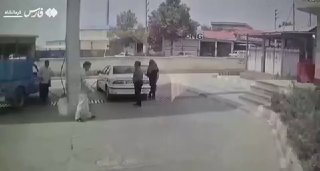 💢 רגע הפיצוץ הנורא של תחנת ה-CNG בסצנה ממצלמת ה-CCTV