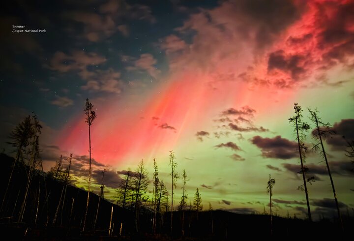 【加拿大】洛磯山脈極光特派員：Jasper賈斯伯國家公園極光全紀錄