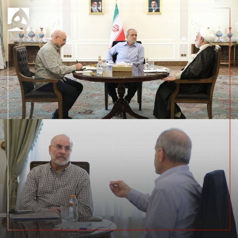 همشهری لرستان: 📷 نشست مشترک سران قوا در نهاد ریاست‌جمهوری برگزار شد@HamshahriNews