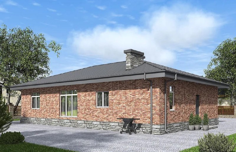 Планировка загородного дома с подвалом и гаражом Дизайн и ремонт Please open Telegram to view this post VIEW IN TELEGRAM - изображение 2 - telegram, view, планировка