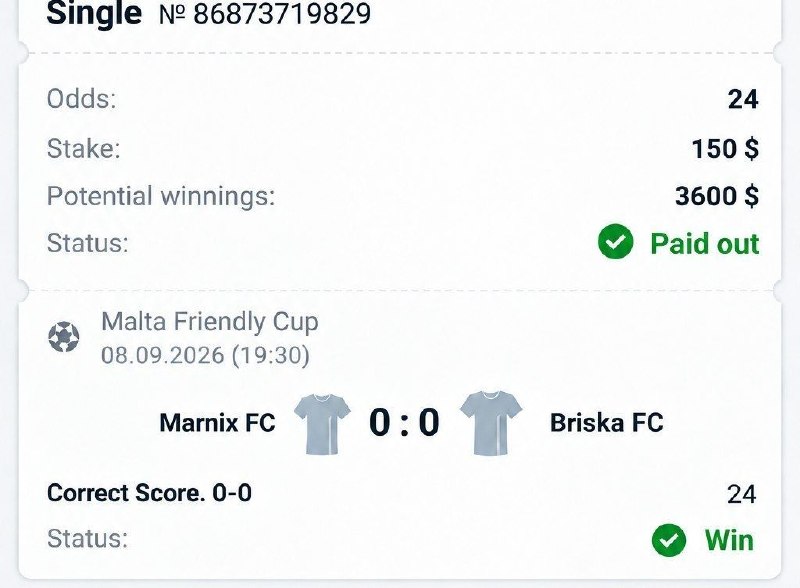 لاشیای فوتبال: ⚽️اختصاصی افراد بت باز - تبانی لیگ مالت آفریقا ⭕️ روشیو یادت میدم بازی تبانی پیدا کنی بدون پرداخت ۱ ریال هزینه📌بالاخره ب
