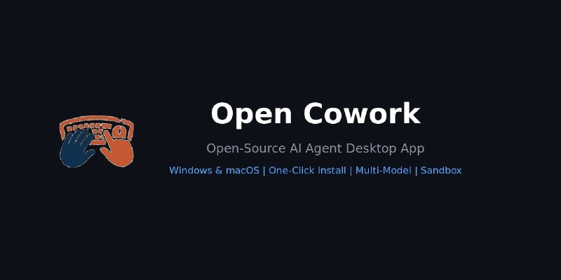 GitHub - OpenCoworkAI/open-cowork: Open-source AI agent desktop app for Windows & macOS. One-click install Claude Code, MCP tools…