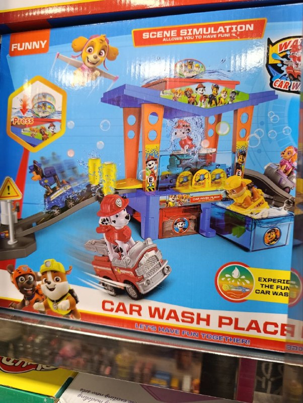 APZ TOYS: کارواش سگ های نگهبانکد:۵۵/۵۵