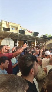 בקריאה אליך, חוסיין, אנשי צדיקים נפגעים מול בית החולים אלחמדניה
