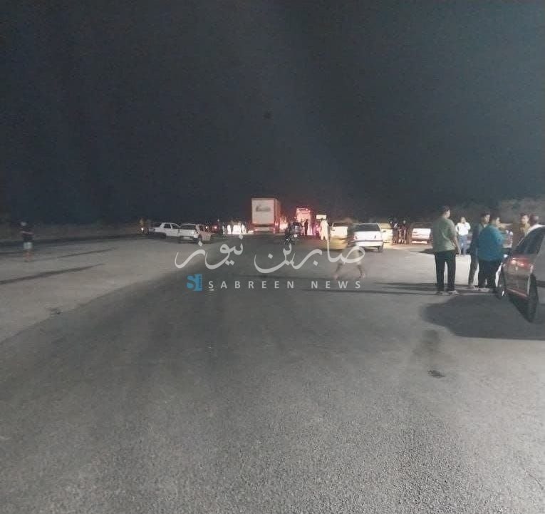 אויב הטרור האמריקני תקף את הגשר שנמצא על כביש בנדר עבאס-רודאן.