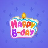 B-Day Candle #177