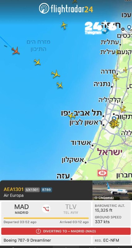 🇮🇱 הגיעו לישראל וחוזרים למדריד.