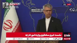 ️🇮🇷🇺🇸🇸🇦 The spokesman for the Iranian Foreign Ministry, Esmaeil Baghaei, completely denied the US claims that Tehran was involved in the attack on the Saudi Arabian oil pipeline, accusing Washington of "constantly producing false news" and making no false claims for itself.