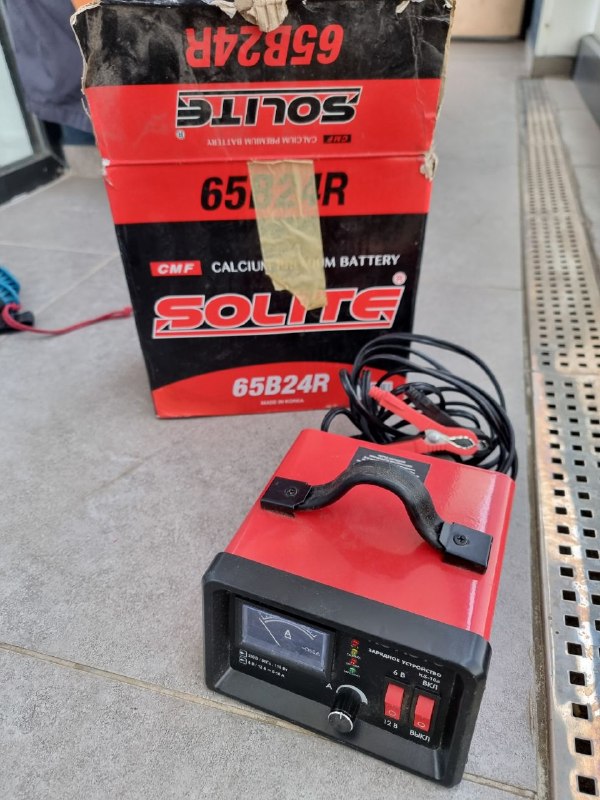 Продам надежное зарядное устройство для авто/мотоаккумуляторов (6/12V) в отличном состоянии, цена — — фото 1