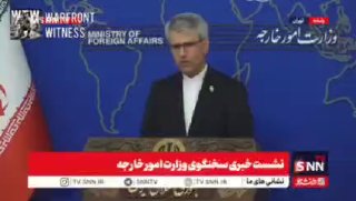️🇮🇷🇺🇸🇸🇦 דובר משרד החוץ האיראני, Esmail Baghaei, מתח ביקורת על תנאי ארה"ב להסכם הגרעין עם סעודיה, ואמר…