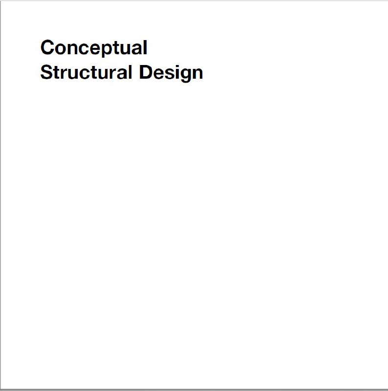 کتابخانه هنر و معماری: #کتاب#طراحی_سازه_ای #کاسپچوال#conceptual_structural_designزبان انگلیسی۱۳۶ صفحه🆔 @netarch 🌿👇👇👇