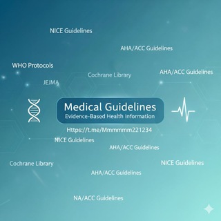 Telegram profile photo for Medical Guidelines 2025_2026