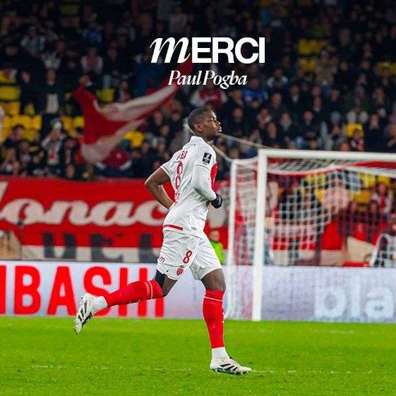 اخبار و نتایج زنده فوتبال: ⚽️ رسمی؛ قرارداد پل پوگبا با موناکو فسخ شد❌ فسخ قرارداد پل پوگبا با موناکو بهطور رسمی از سوی این باشگاه فرانسوی تأیید ش