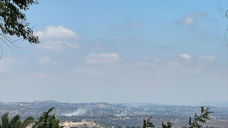 ארטילריה הפגיזה את העיירות דיר סריאן וקאנטרה