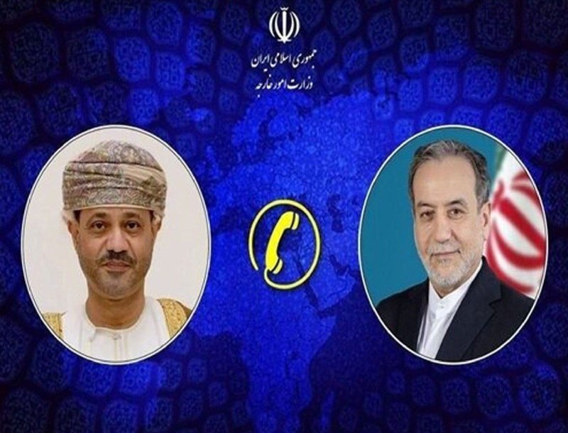 خبرگزاری شهر: 🔶 گفتگوی تلفنی وزرای خارجه ایران و عمان🔻خبرگزاری عمان: 🔹«سیدعباس عراقچی» و «بدر بن حمد البوسعیدی» وزرای خارجه ایران و عم