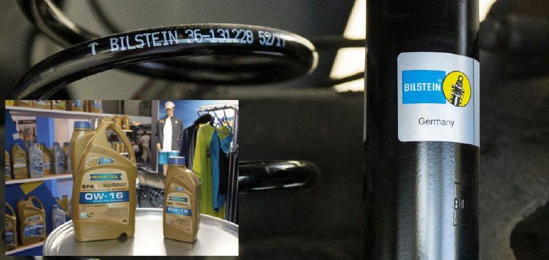 Компании Bilstein и Ravenol объявили о начале многолетнего технического сотрудничества в сфере автос