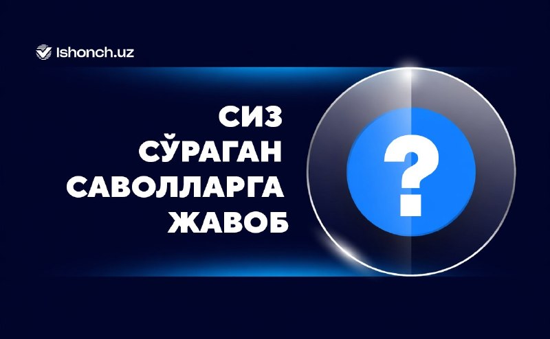 Image from a post by Ishonch.uz | Rasmiy kanal