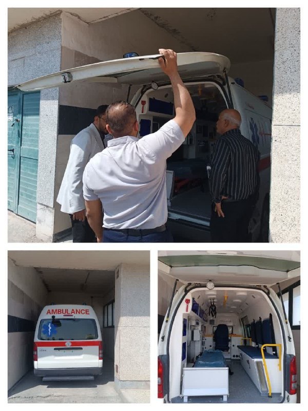 پایگاه خبری عصر سبزوار: 🔺تحویل یک دستگاه آمبولانس نو به اورژانس جاده‌ای ایستگاه آزادوار جغتای🔹یک دستگاه آمبولانس صفرکیلومتر به پایگاه اورژانس جا
