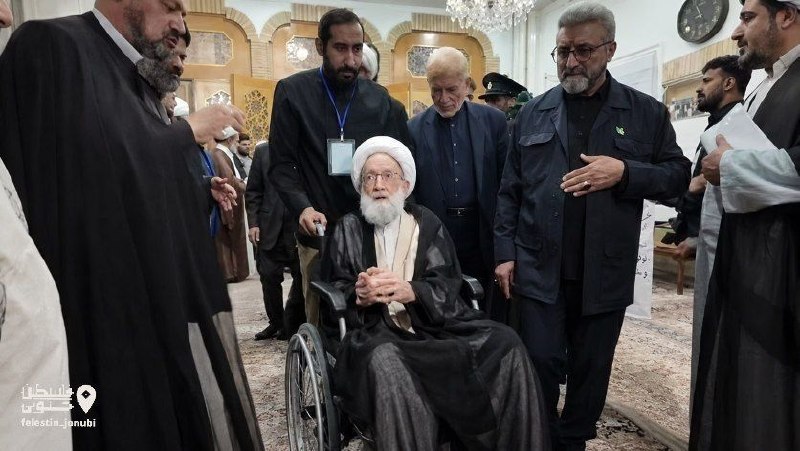 شبکه خبری العالم: ⭕️حضور شیخ عیسی قاسم، رهبر شیعیان بحرین در مراسم چهلمین روز از تشییع و تدفین پیکر رهبر شهید انقلابfa.alalam.net🆔 Telegra