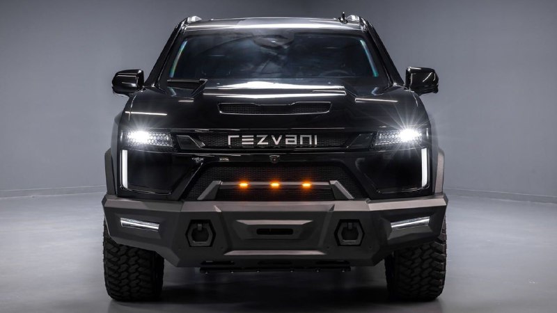 Из Cadillac Escalade сделали бронированный Rezvani Arsenal 6