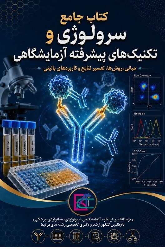🏅 Genetics A.S 🏅: 📚 کتاب جامع سرولوژی و تکنیکهای پیشرفته آزمایشگاهیاگر در مطالعه سرولوژی و تکنیک بین تستها، روشها و تفسیر نتایج سردرگم