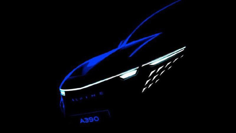 Компания Alpine анонсировала выход кроссовера A390 2