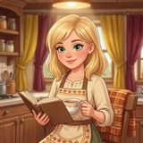 Книжный перекус Насти