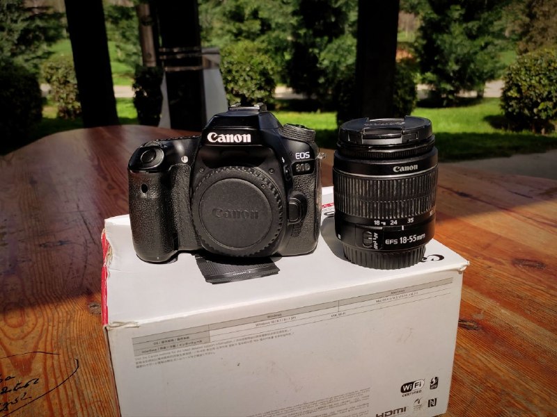 Canon 80D + kit rf-s 18-55 — фото 1