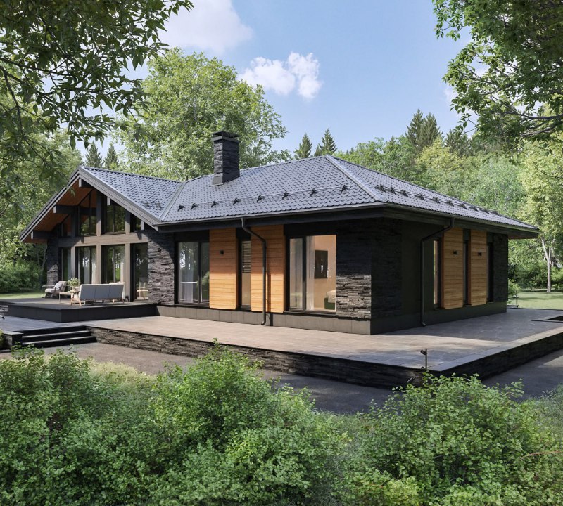 Продуманный проект загородного дома Дизайн и ремонт Please open Telegram to view this post VIEW IN TELEGRAM - изображение 3 - telegram, view, продуманный