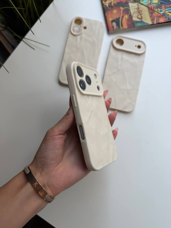 📱Чохли Чохол iPhone Texture Beige, фото 4