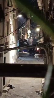 חלק מכוחות הכיבוש מסתערים על מחנה אשקר החדש, מזרחית לשכם