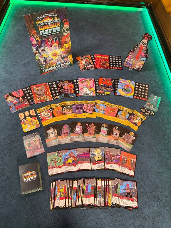 Продам настольную игру «Эпичные схватки боевых магов. Битва на горе черепламени» — фото 1