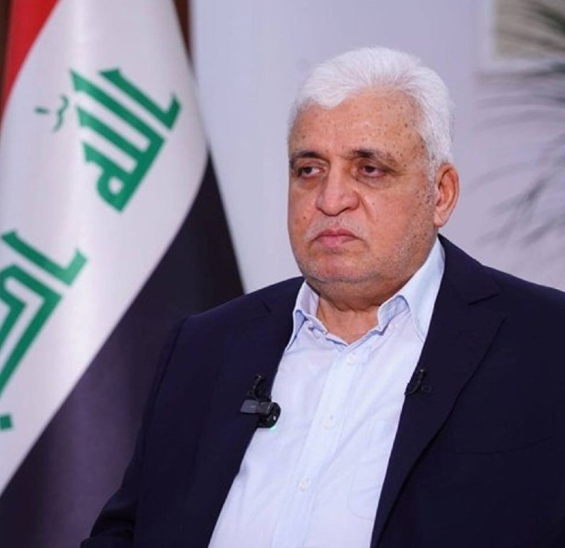 Masaf | مؤسسه مصاف: 🔻حشد شعبی: در مسیر آرمانهای شهید آیتالله خامنهای ثابتقدم میمانیم👤 «فالح الفیاض»، رئیس سازمان حشد شعبی عراق:🔹تشییع ب