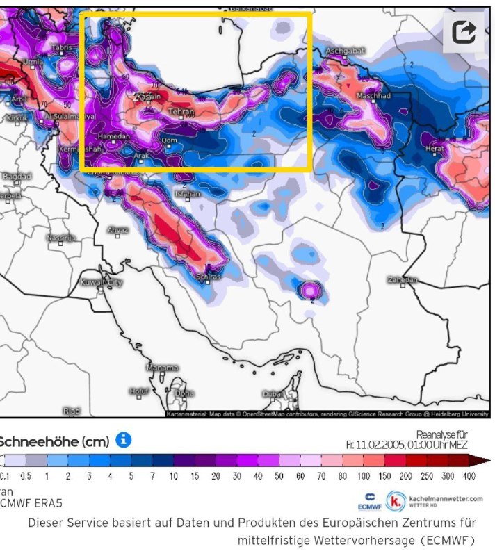 هواشناسی تهران و البرز ☁️: 🌨️ بهمن ۸۳ و برف و بوران گسترده در دامنه های جنوبی البرز !!!#تهران⚠️بارش برف در بخش های جنوبی استان به بیش از 40 سانتی م
