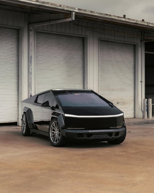 Tesla CyberTruck on Vossen HFX-2 (6-Lug) Wheels 2