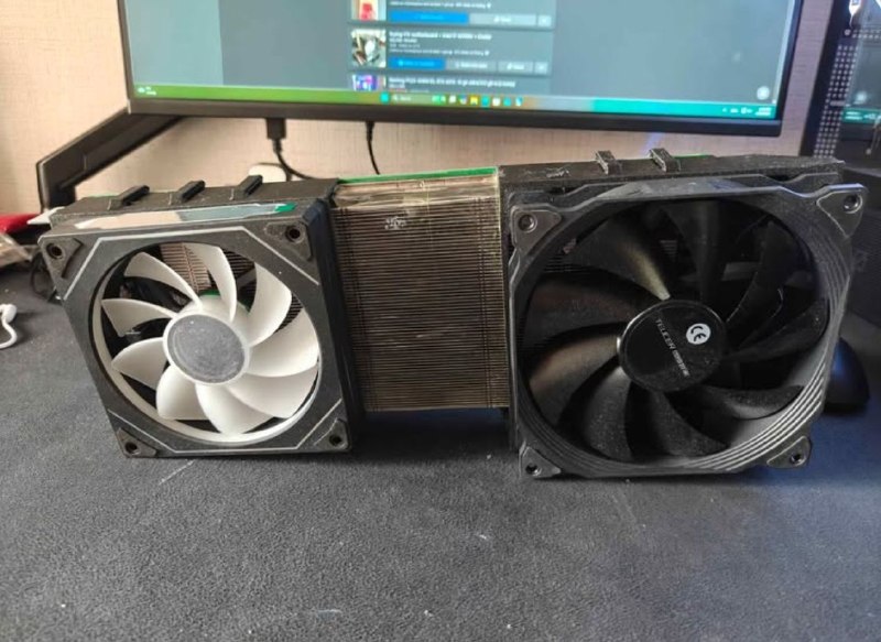 Продам компьютер AMD BC-250. APU от Playstation 5. 16 Гб GDDR6X. 128 Гб m.2 SSD. Установлена чистая — фото 1