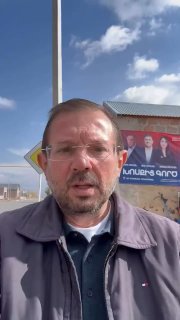 רק בניקולוב ארמניה אפשר היה לשלול מאלפי מבני ארצנו את זכות ההצבעה - Gegham Manukyan ביום הבחירות לרשויות המ…