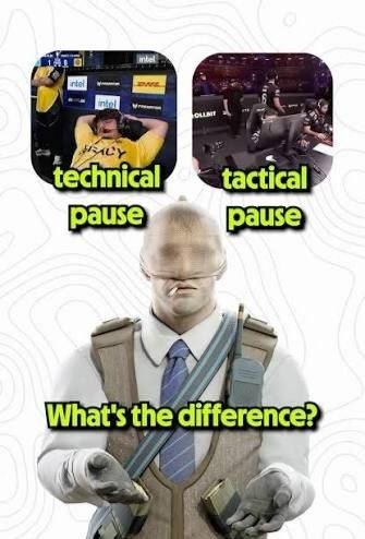 FarhadRApTOR (GExEsports): تفاوت بین Technical Pause و Tactical Pause دقیقا چیه؟ 🤔😊 برای دیدن ویدیوی توضیحات کامل کلیک کنید#آموزش💥 @FarhadRapTor