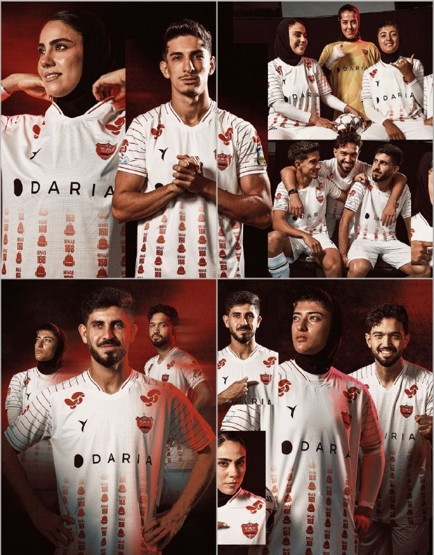 ارتش سرخ: تصاویری دیگر از کیتدوم باشگاه پرسپولیس @clup_persepolis