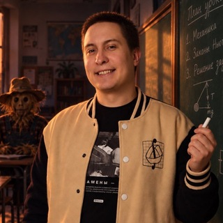 Telegram profile photo for Максим Кораблев | Физика ОГЭ 2027 | Физика - она везде | Умскул