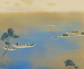 Takeuchi Seihō"Clear and Tranquil Light of the Sea"1926 #Seihō