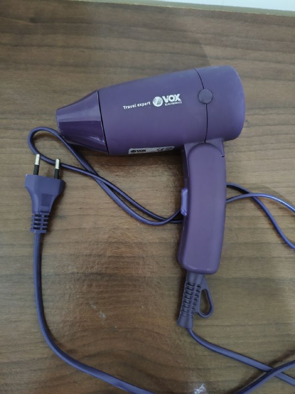 Фен дорожный, состояние хорошее. В пользовании был редко. — фото 1